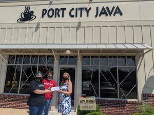 Port City Java Blue Sleeve Promtion Masonboro loop