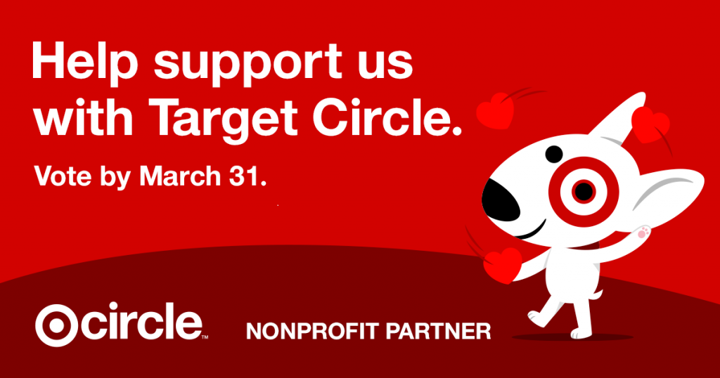 Support the Carousel Center by Voting for us in the Target Circle in March