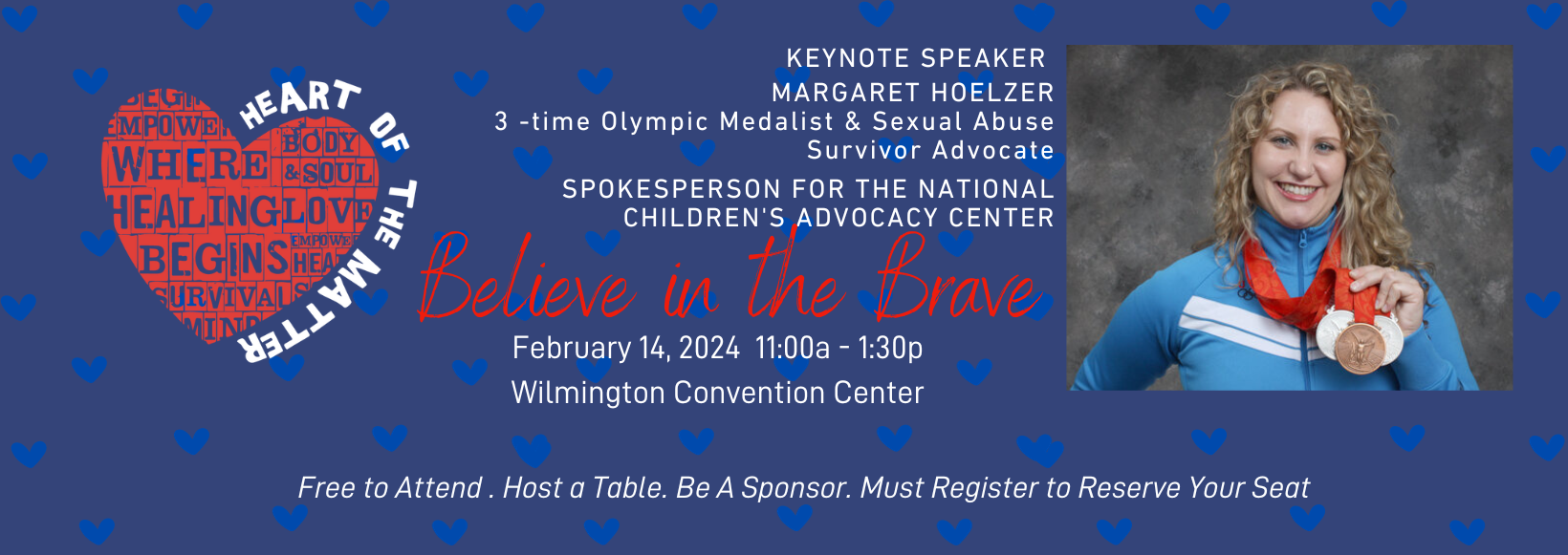 Heart of the Matter & Tin Man Awards Luncheon February 14, 2023 1100a - 130p Wilmington Convention Center
